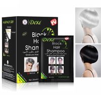 Красящий шампунь для седых волос DEXE в комплект  10шт