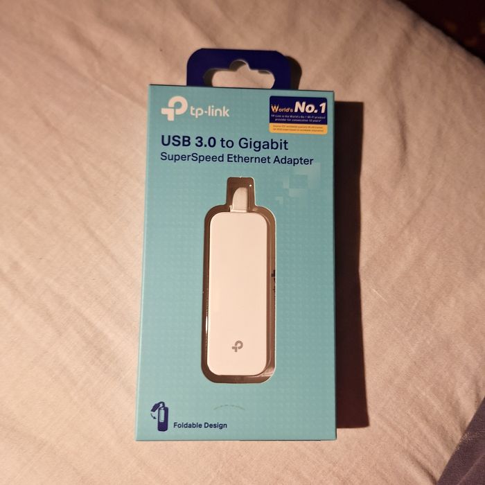 Adaptor Ethernet - USB 3.0 TP-LINK UE300, Gigabit, alb