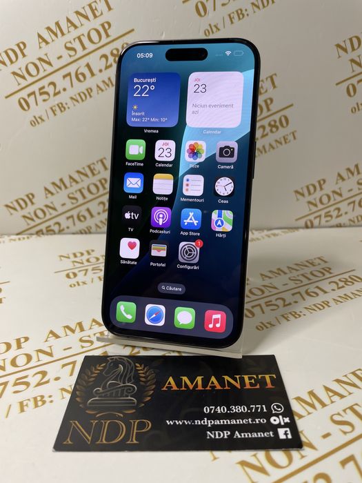 NDP Amanet Braila Iphone 15 Pro 128gb (43106)