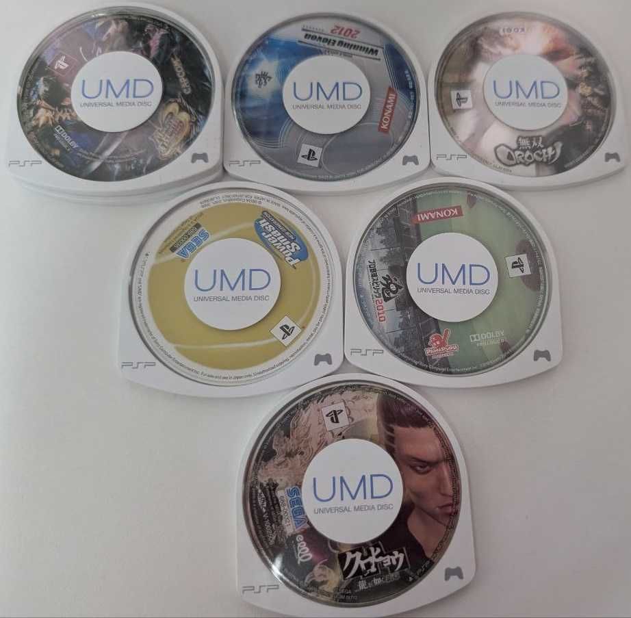 PSP Диски (UMD) японские, более 20 штук