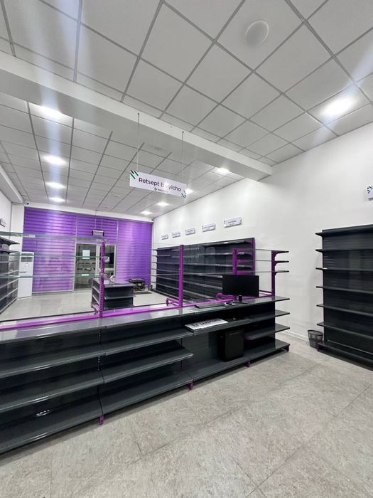 Oziq Ovqat Uchun Polkalar, Metal Polkalar, Stellaj, Prilavka, Stilaj