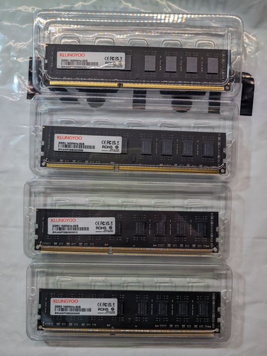 ОЗУ DDR3 1600Mhz 8Gb новая