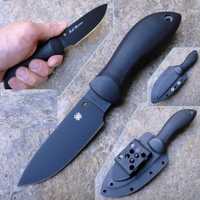 Spyderco Bill Moran Drop-Point Black Blade (Editie Limitata)