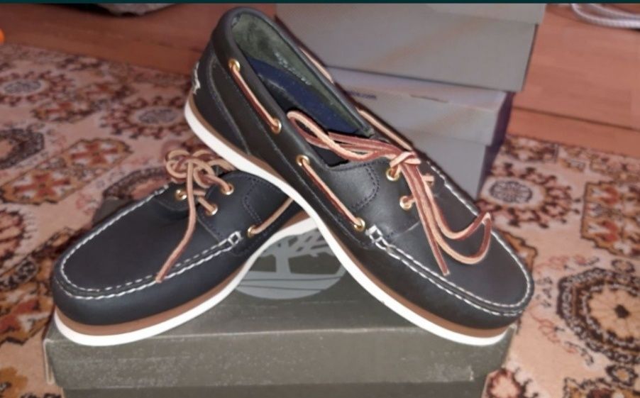 Mocasini piele Timberland piele naturala