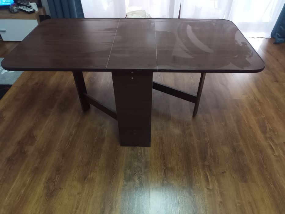 Masa Plianta Ro, 166x80x75 cm, Wenge