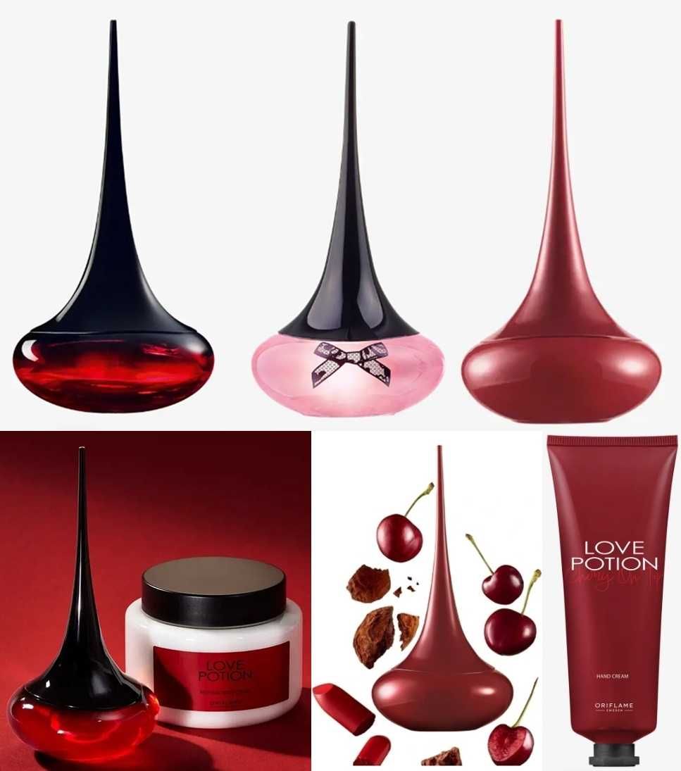 ORIFLAME - Love Potion, Love Potion Secrets, Love Potion Cherry On Top