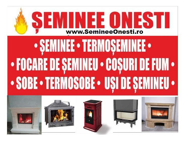 Termosemineu pt 120 mp / Focar semineu tip  centrala