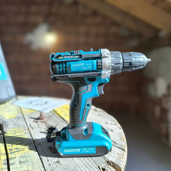 Акумулаторен винтоверт НОВИ 36 части 2бр.бат. 5Ah 48V