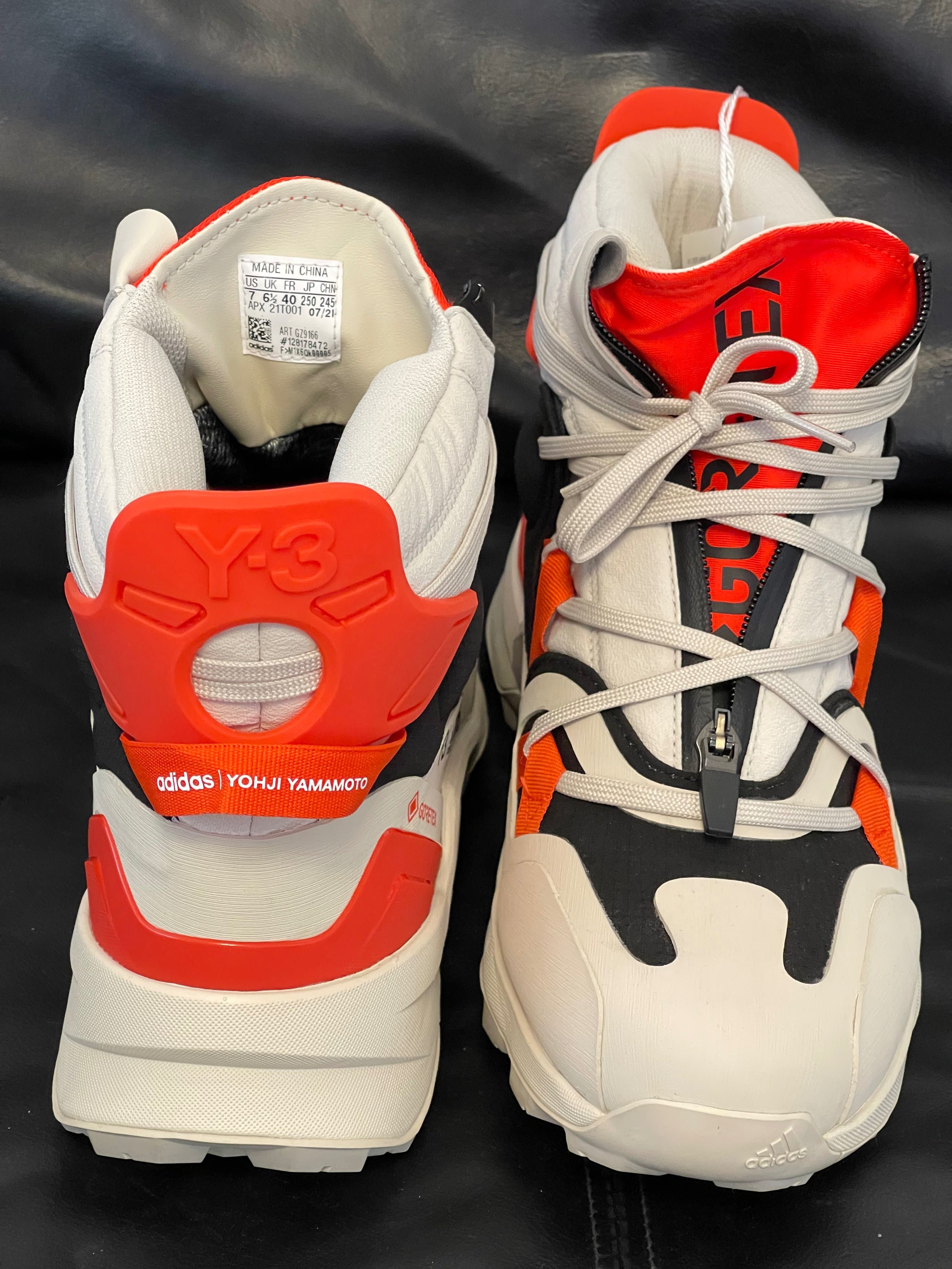 Y-3 TERREX “Swift R” (Gore-Tex + Continental) Off-White/Black/Orange