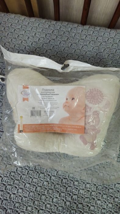 Детская подушка, для новорождённых
