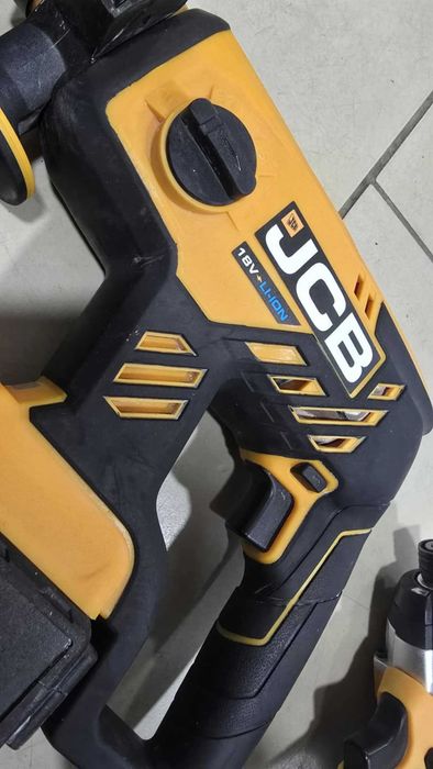 Акумулаторен безчетков перфоратор JCB  18BLRH + винтоверт JCB 18ID