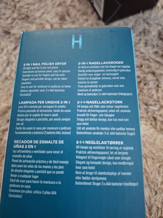 Lampa uv led uscare unghii,anglia noua