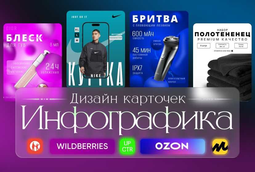 Инфографика для маркетплейсов