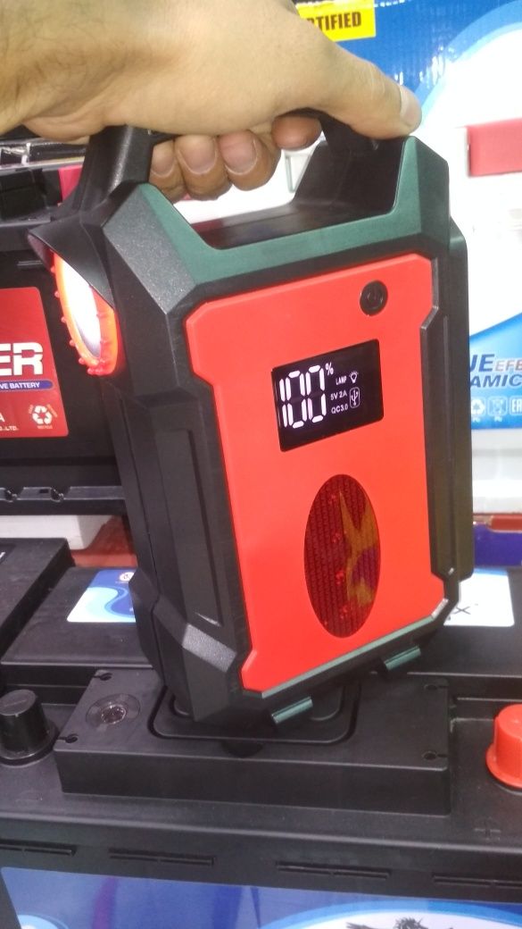 PowerBank 12v + 24v, Jump Starter, Повербанк, Pover, Пускавой стартер