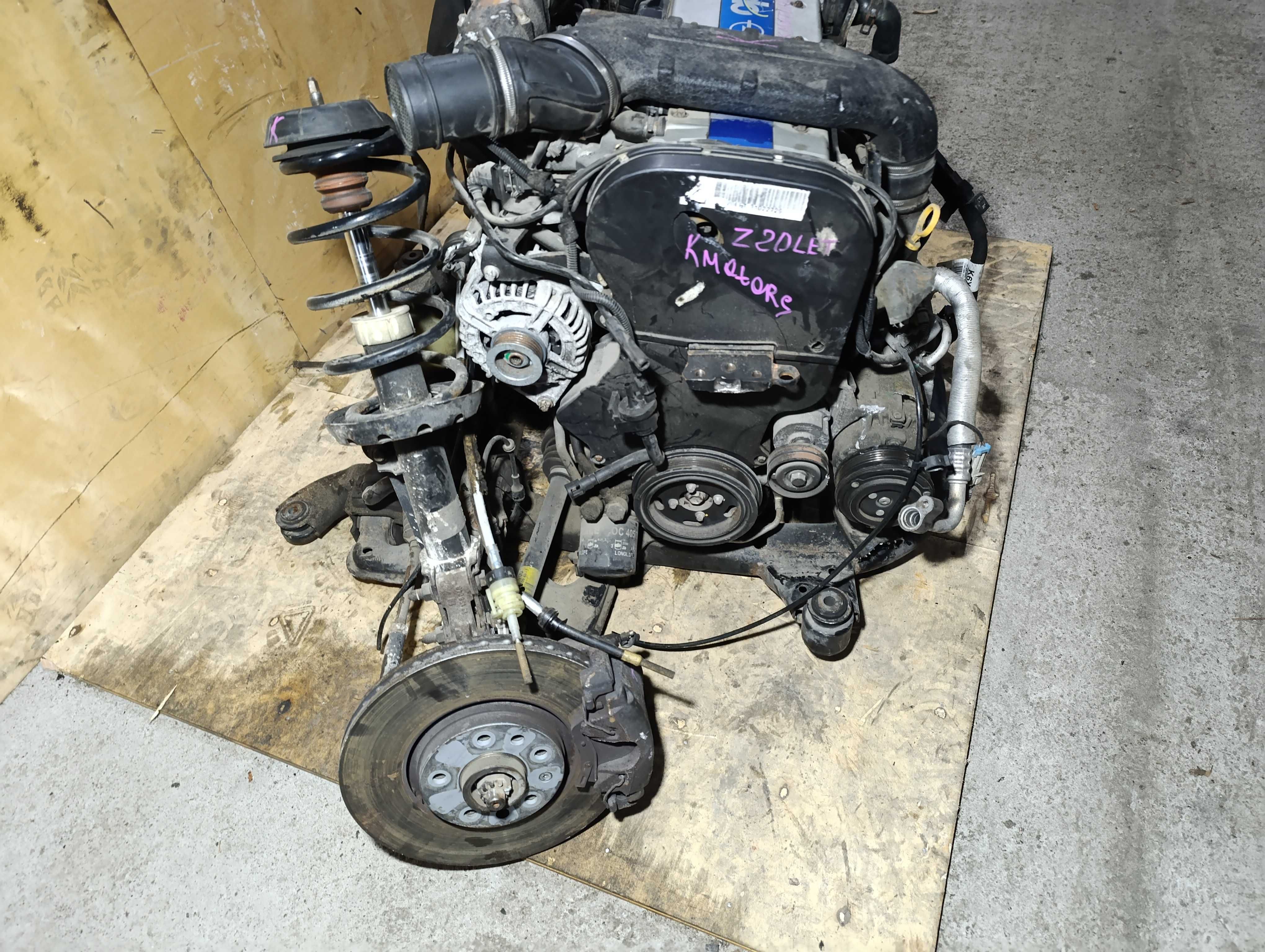 Двигатель МКПП SWAP Z20LET Turbo OPC Opel Astra G 2.0 Турбо свап