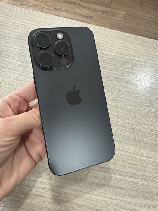 iPhone 15 Pro, 256GB, 5G, Black Titanium, Impecabil/CA NOU!!!