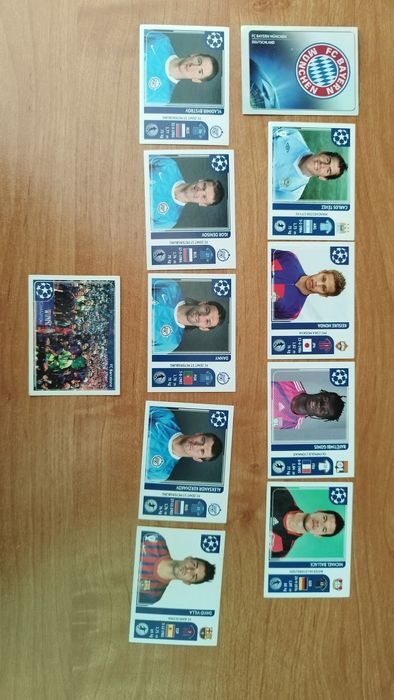 Футболни стикери Panini