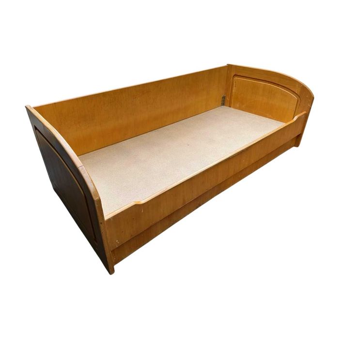 Cadru de Pat pentru o Persoana; Pat din lemn Single cu Somiera 200x90