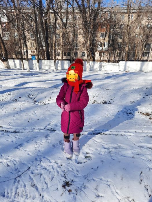 Детская куртка для девочки 5-6лет