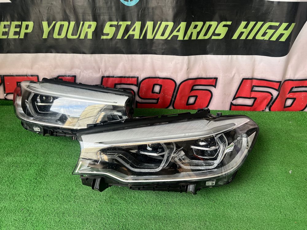 Bmw Seria 5 G30 G31 Set Faruri Far Stanga-Dreapta Full Led Complete