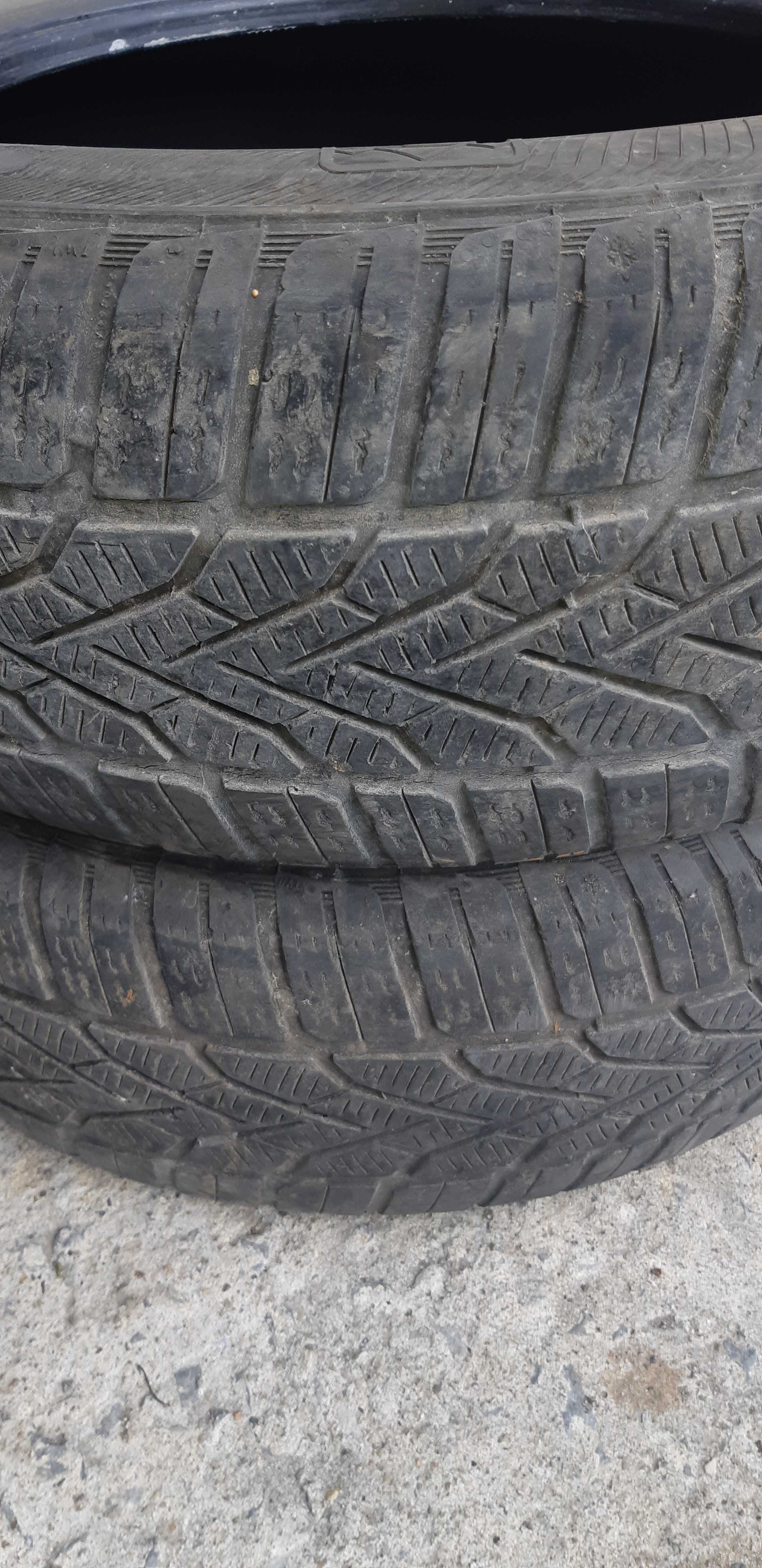 Зимни гуми и железни джанти+алуминиеви