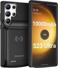 NEWDERY Калъф за батерия за Samsung Galaxy S23 Ultra, 10000mAh