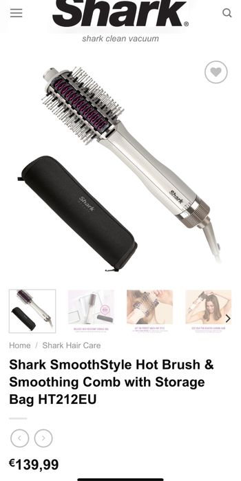 Shark SmoothStyle уникална електрическа четка с 2 годишна ГАРАНЦИЯ