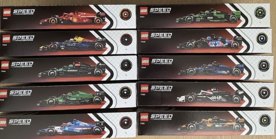 Лего Ф1 speed champions