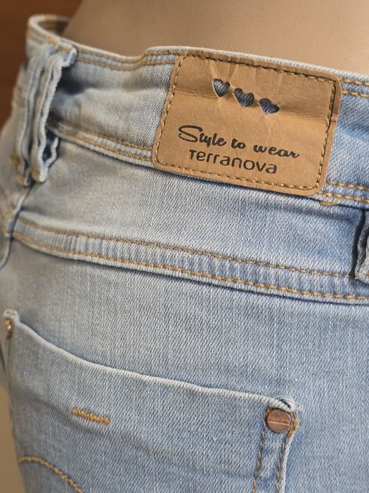 Pantaloni blugi dama skinny Terranova