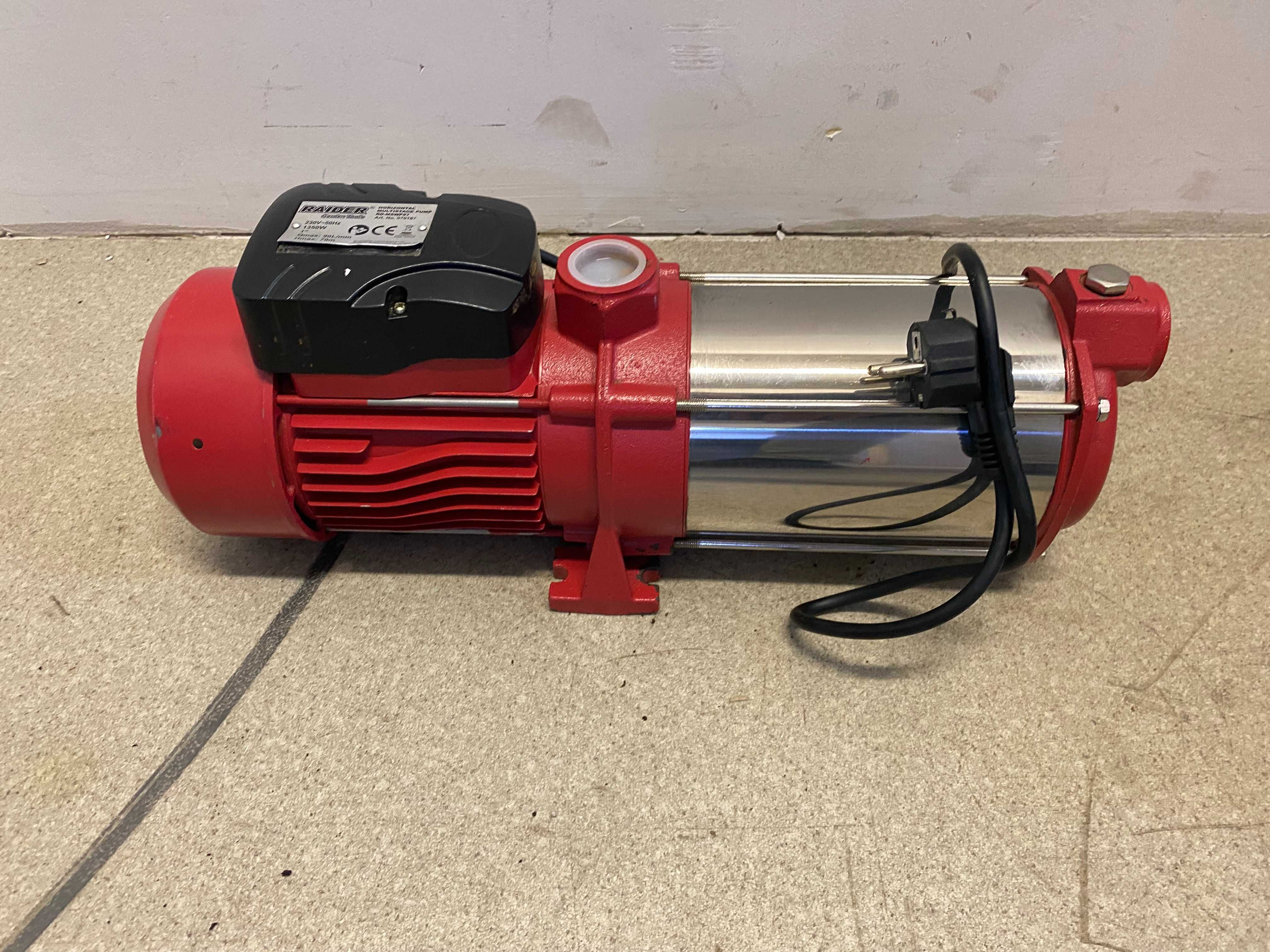 R20 Ъглошлайф Ø125mm 4Ah 2 диска Куфар RDP-YAG20/	Помпа водна 6T 1350W