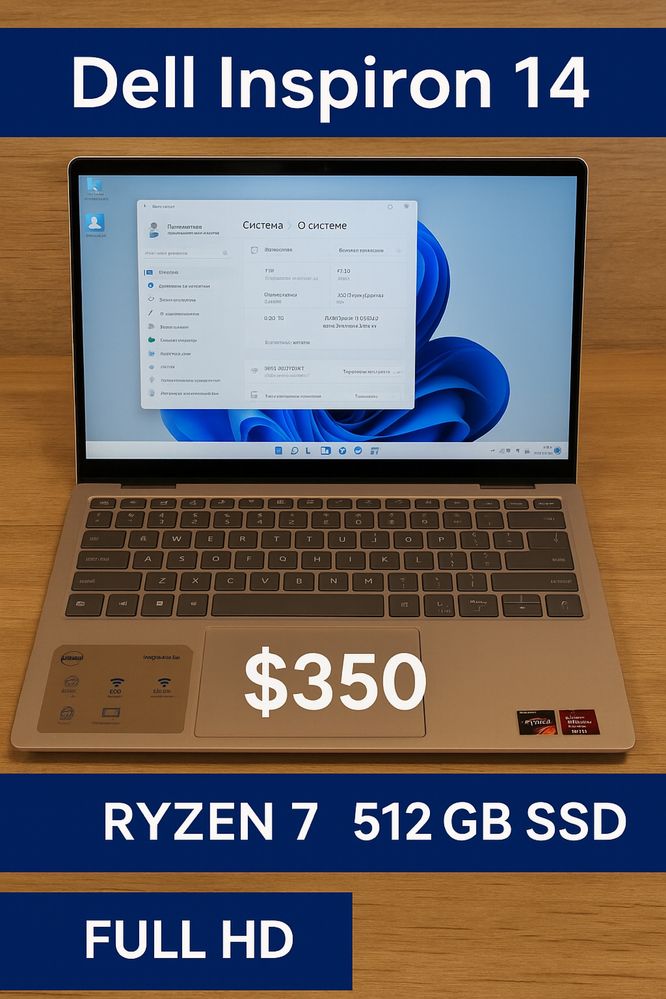 Продам Dell inspiron 14