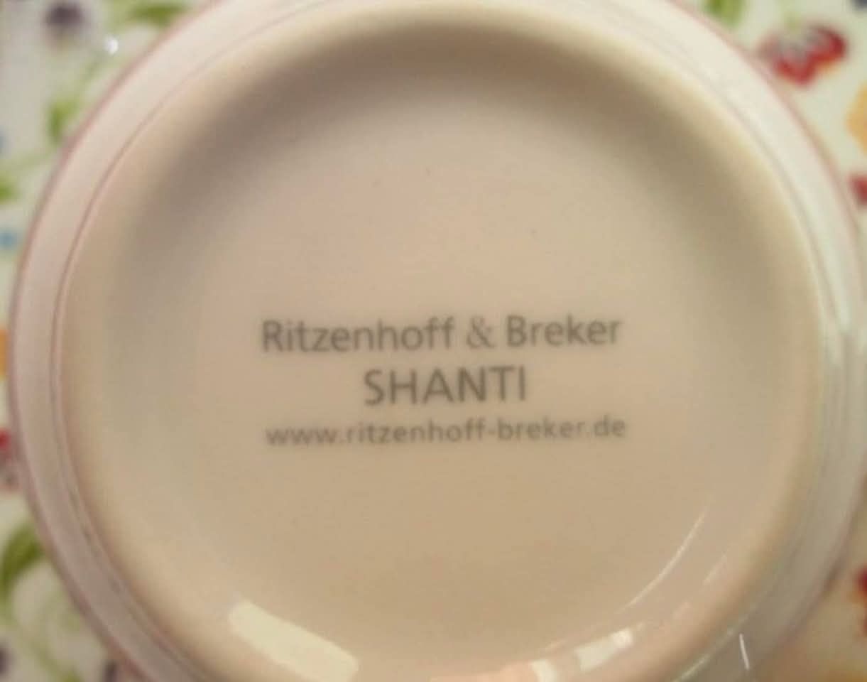 Немски порцеланов сервиз Ritzenhoff & Breker ,   18 части