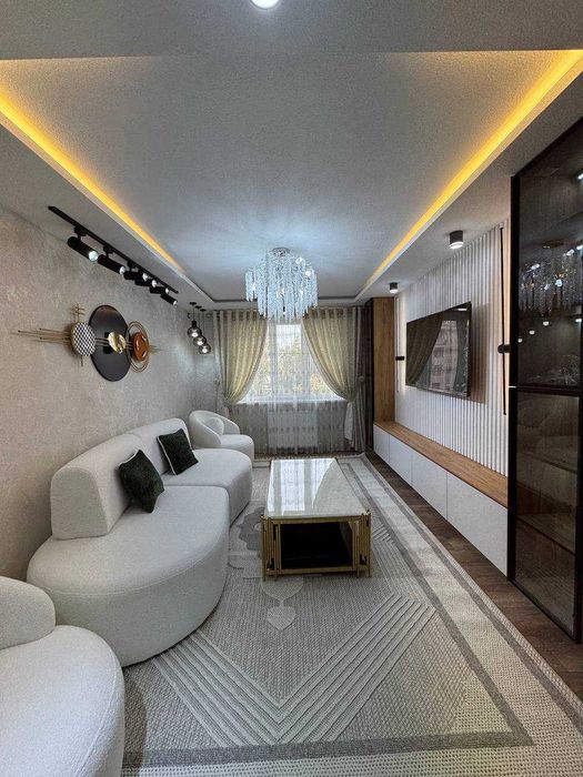 №4347 Продается квартира с евро ремонтом 4х комнатная