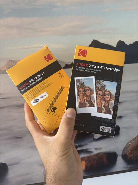 kodak mini 2 retro imprimanta foto portabila si foi de imprimat