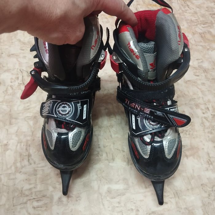 Продам детские регулируемые коньки