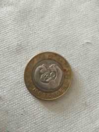 Монета сакский 100 теңге
