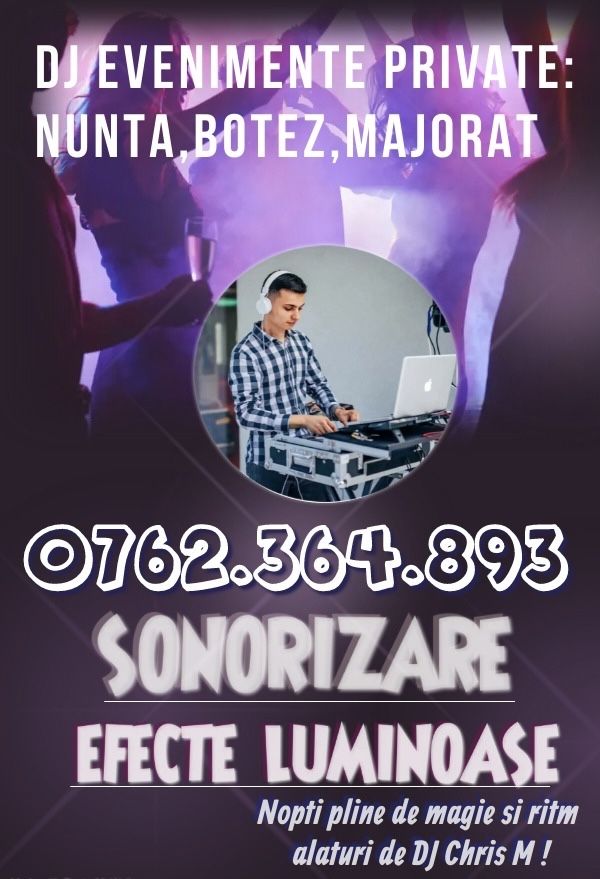 PRETURI PRIETENOASE ! DJ pentru evenimente private