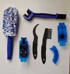 Kit de detailing pentru bicicletă-trotineta perii-cadru și lanț