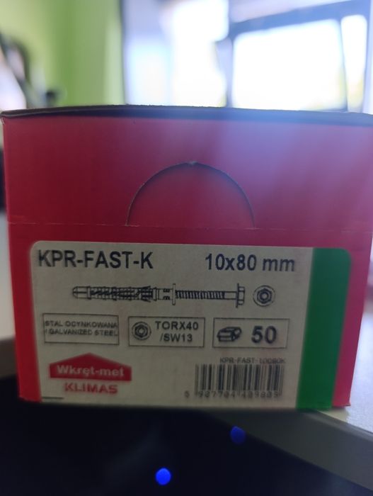 Дюбель фасадный KPR-FAST 10х80 mm