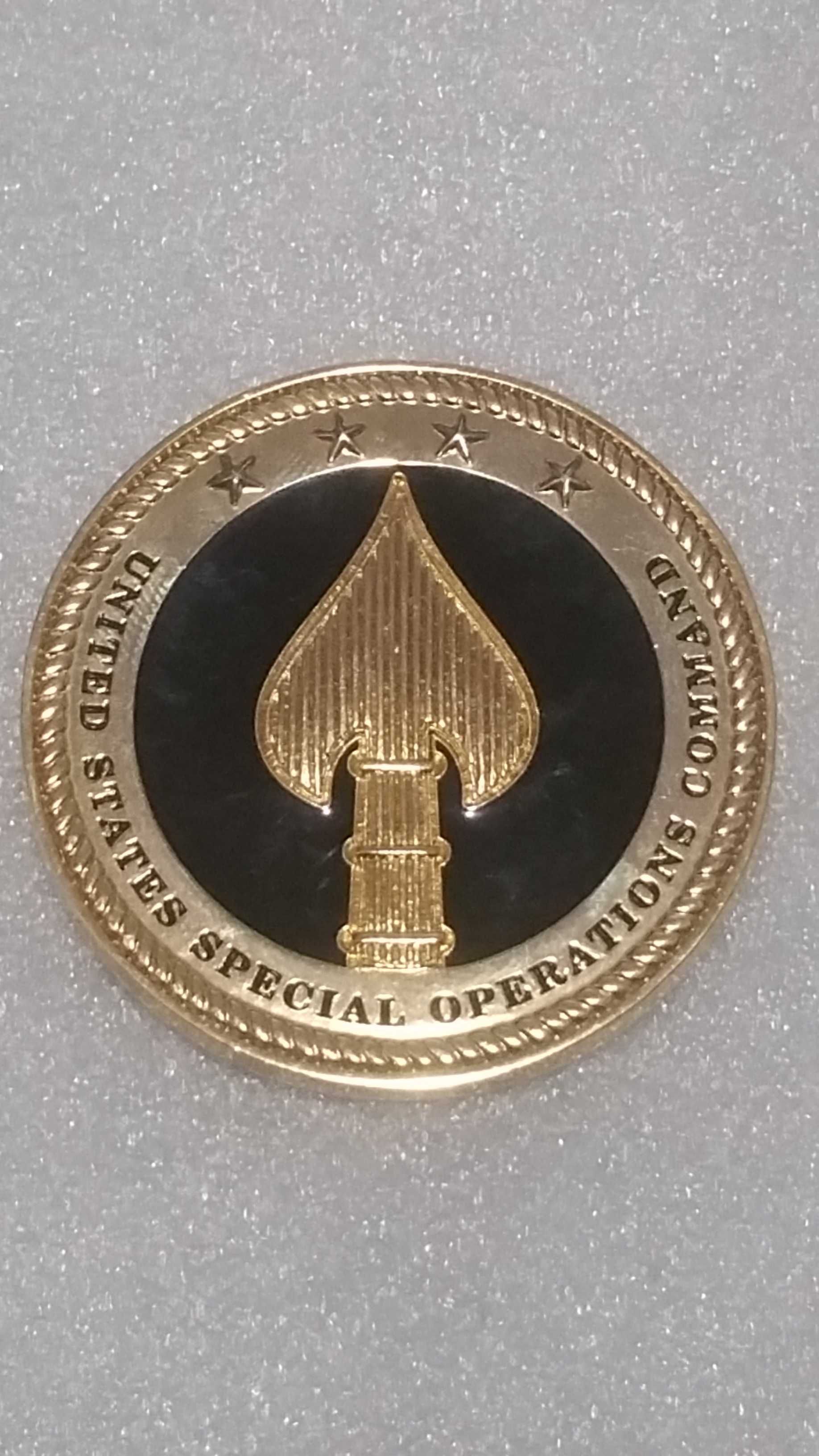 Coin General Joseph Votel Special Operations Command SOCOM Army Ranger