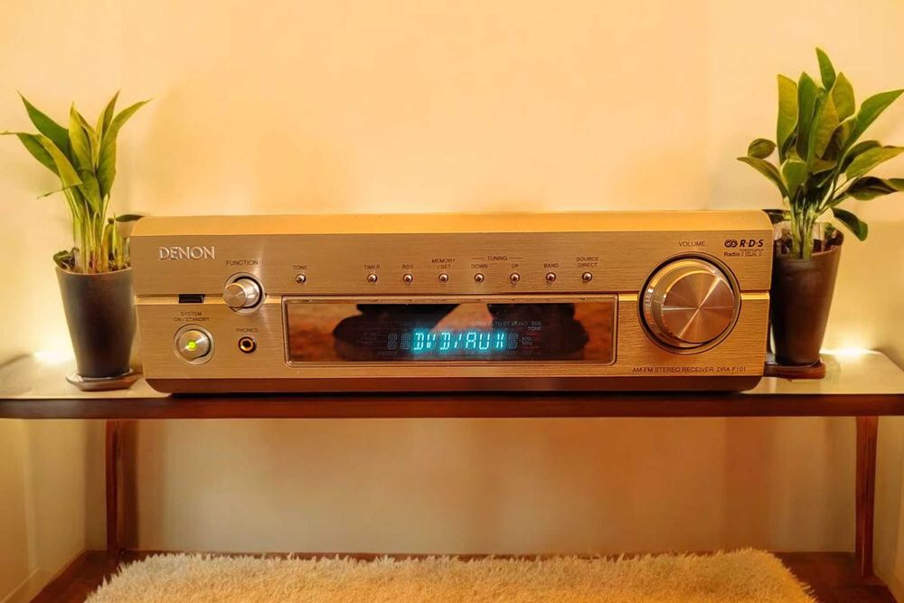 Denon DRA-F101 - Receiver Stereo Hi-Fi AM/FM - Sunet Premium