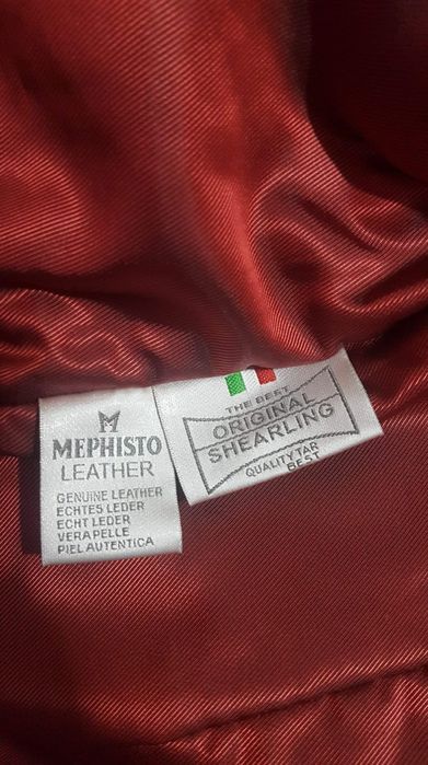 Mephisto Haina piele rosu lucios