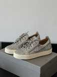 Giuseppe Zanotti “Gail” Trainers Silver Glitter on Leather