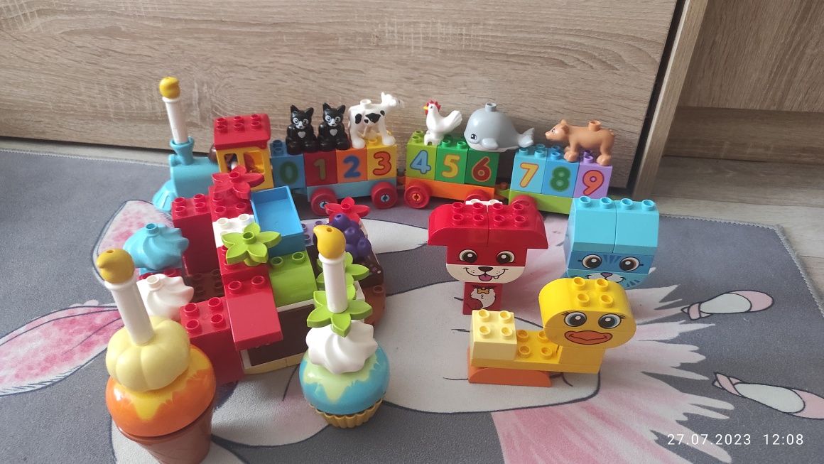 Лего duplo для самых маленьких 2 набора