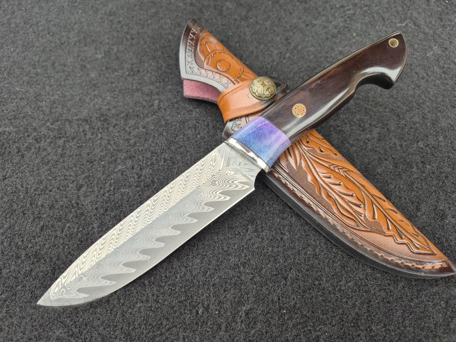 Ловен нож дамаска стомана LN423