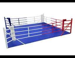 Ринг боксерский на упорах 7м х 7м (боевая зона 6м х 6м)