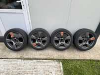 Roti / Jante 17 BMW + Cauciucuri 225/45R17 Vara