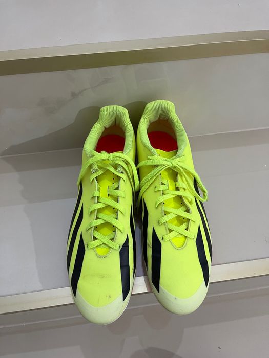 adidas Performance - Pantofi de forbal Crazy Club, Negru, Galben