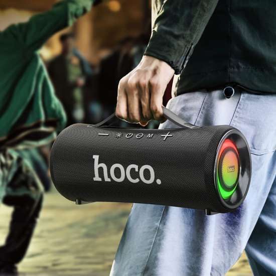hoco HA10 Oleada, беспроводная колонка с подсветкой 40w