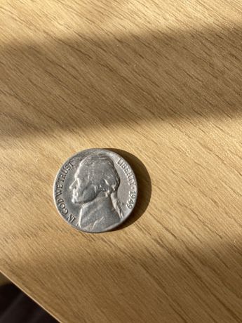 Monedă 5 cenți americani 1949